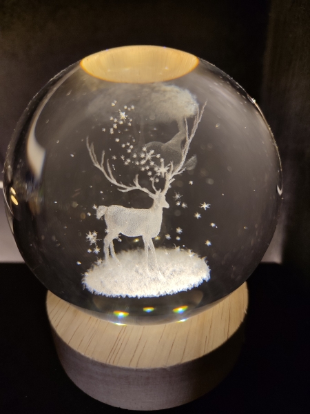 Hologram ball - Deer